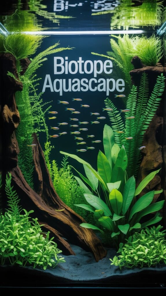 biotope aquascape