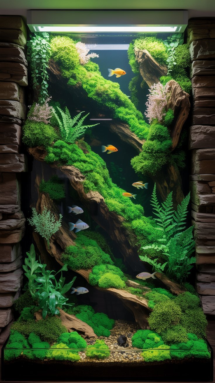 Moss Wall Aquarium