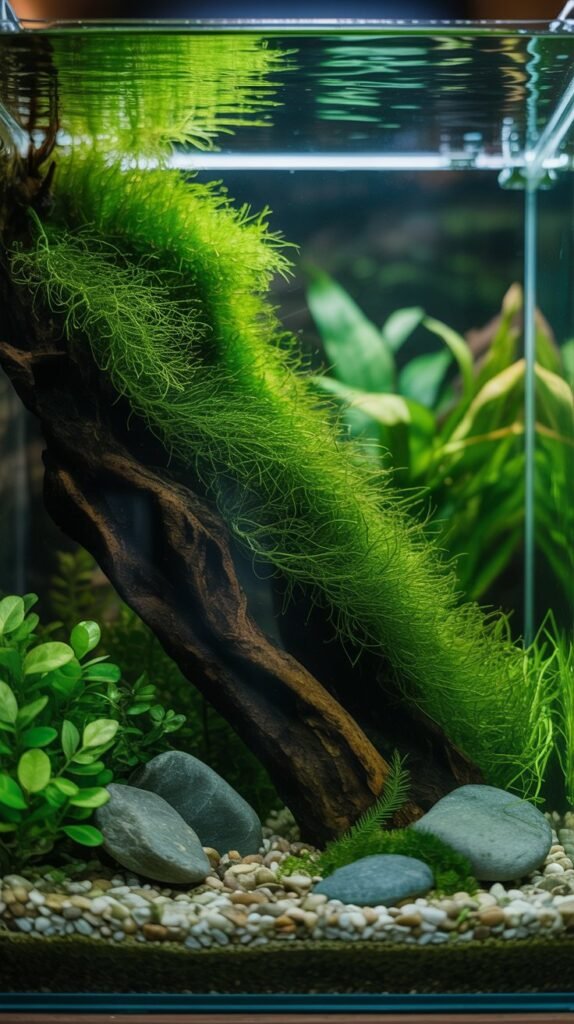 Black Beard Algae Aquarium