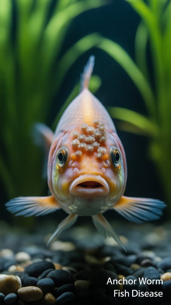 Anchor Worm Fish Disease