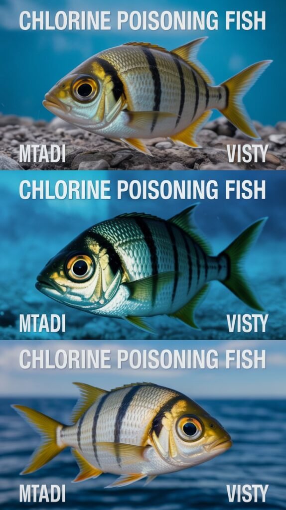 chlorine poisoning fish