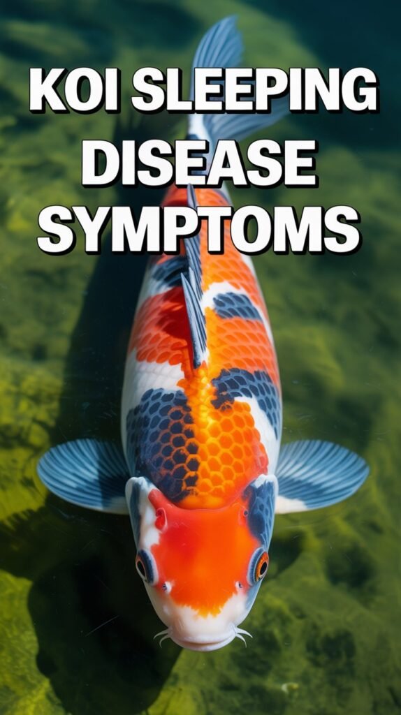 Koi Sleeping Disease Symptoms