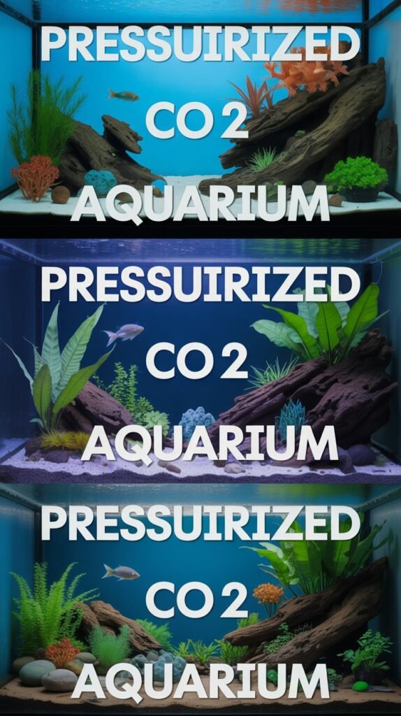 Pressurized CO2 Aquarium