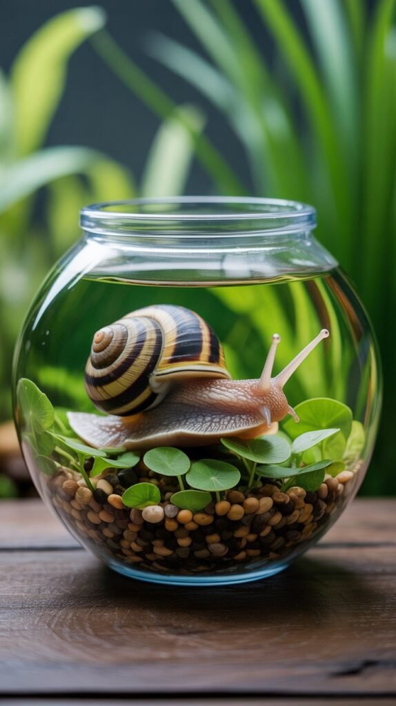 Snail Food Aquarium