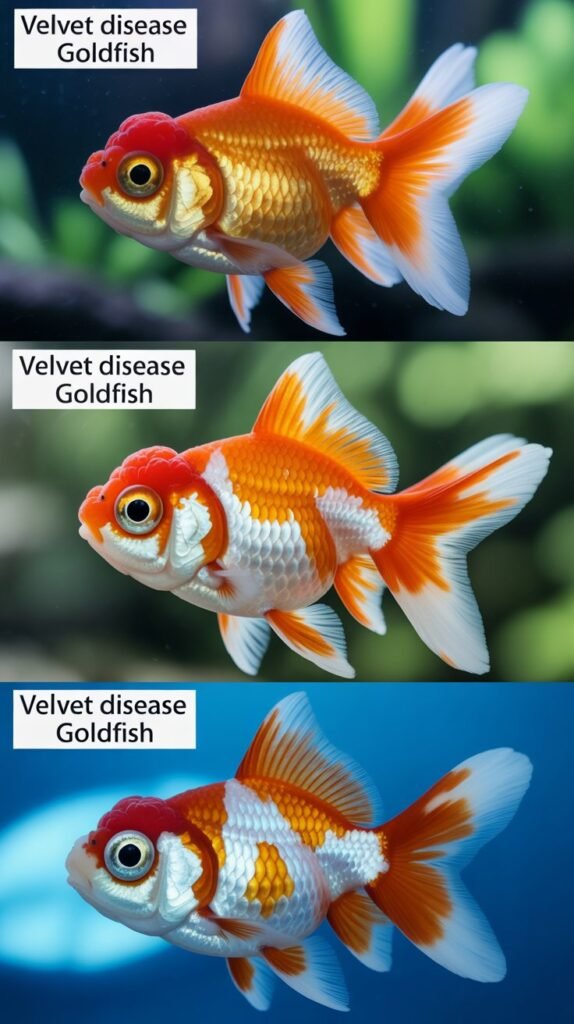 Velvet Disease Goldfish