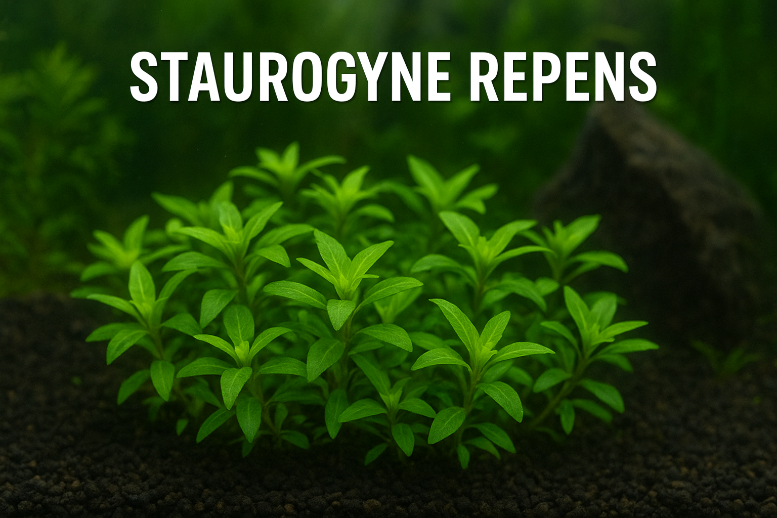 Staurogyne Repens Aquarium