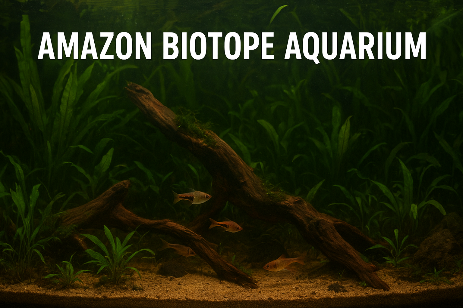 Amazon Biotope Aquarium