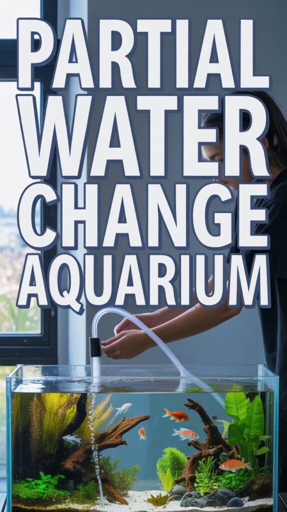 Partial Water Change Aquarium