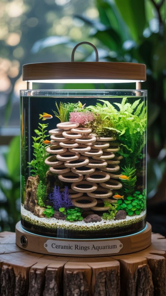 Ceramic Rings Aquarium