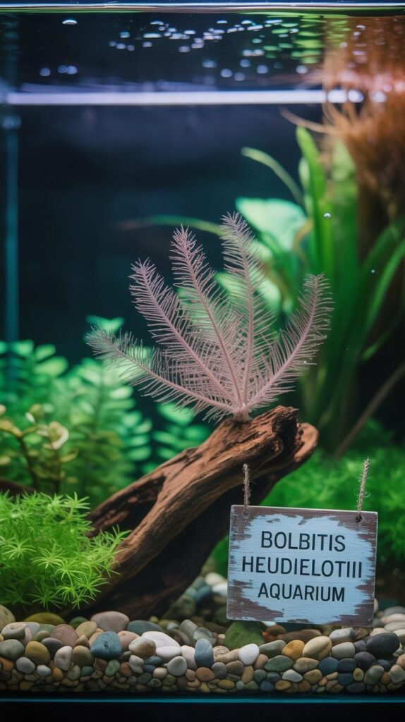 Bolbitis Heudelotii Aquarium