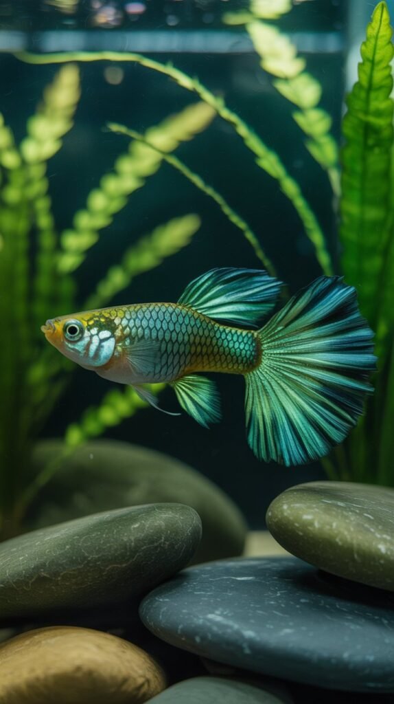 Metal Snakeskin Guppy