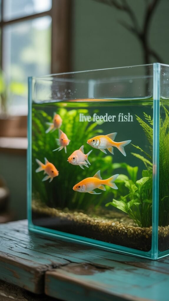 25 Small Mixed Color Guppies – Feeder Fish – Tank Bred In USA