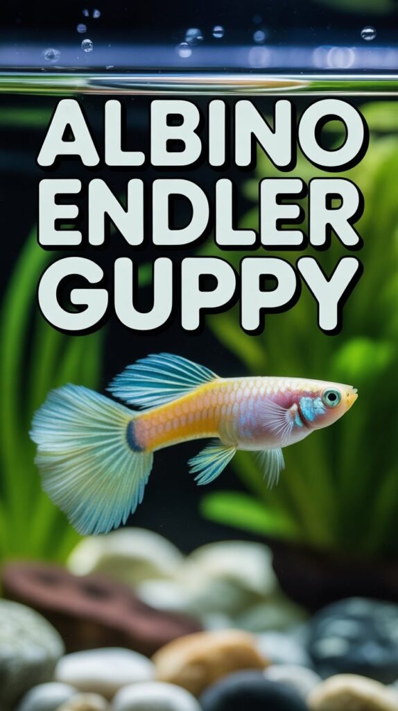 Albino Endler Guppy