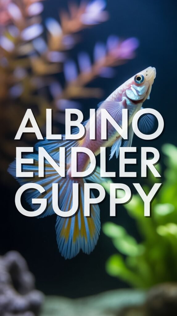 Albino Endler Guppy