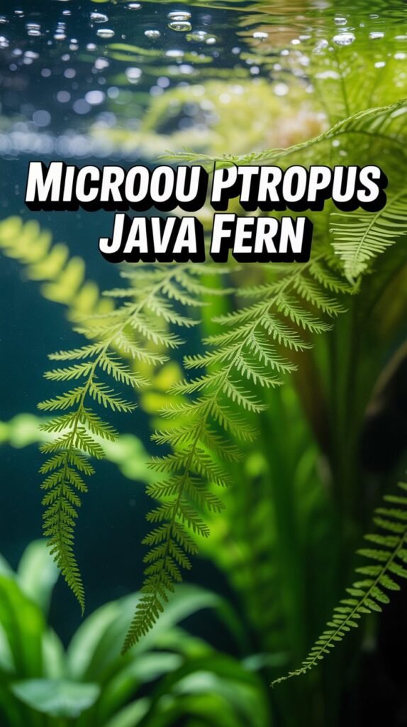 microsorum pteropus java fern
