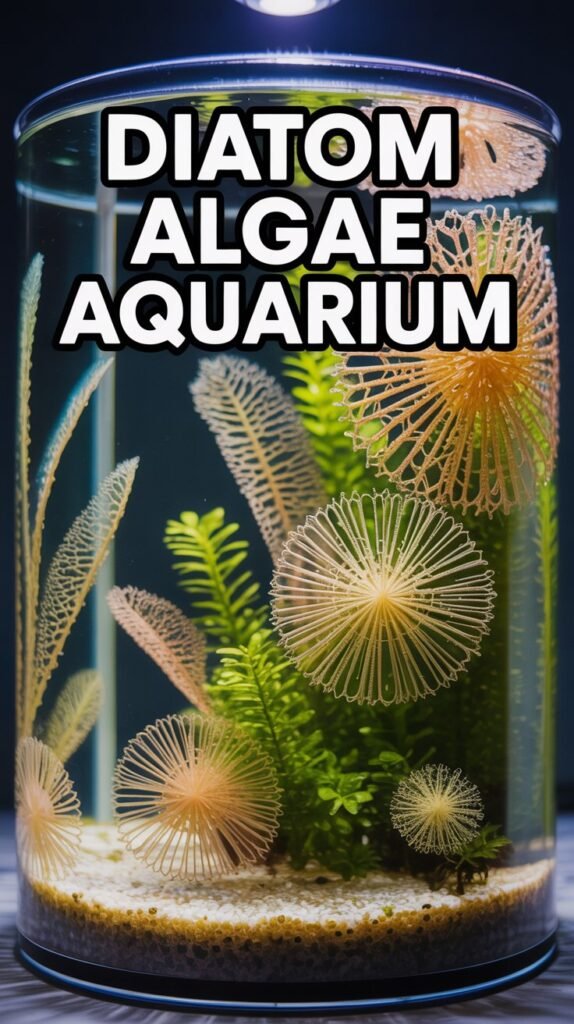Diatom Algae Aquarium