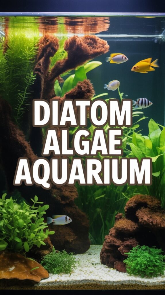 Diatom Algae Aquarium