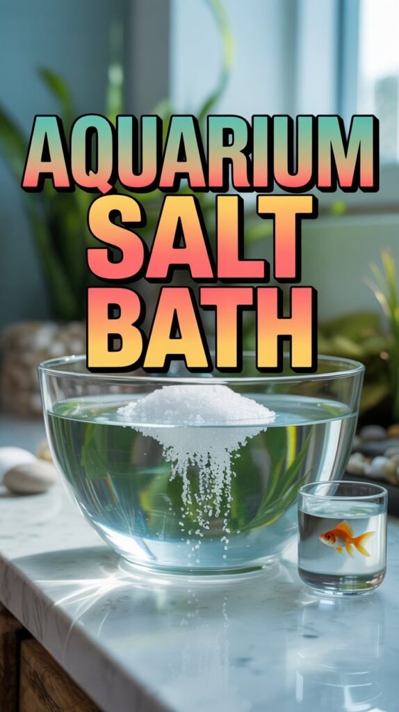 Aquarium Salt Bath