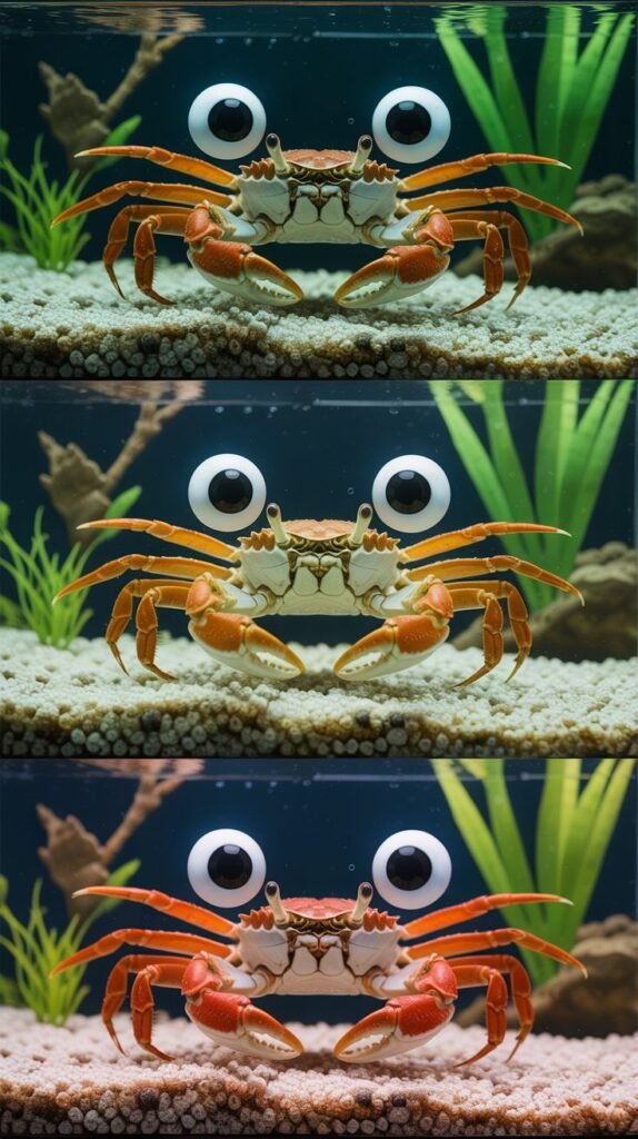 Crabs in Aquarium