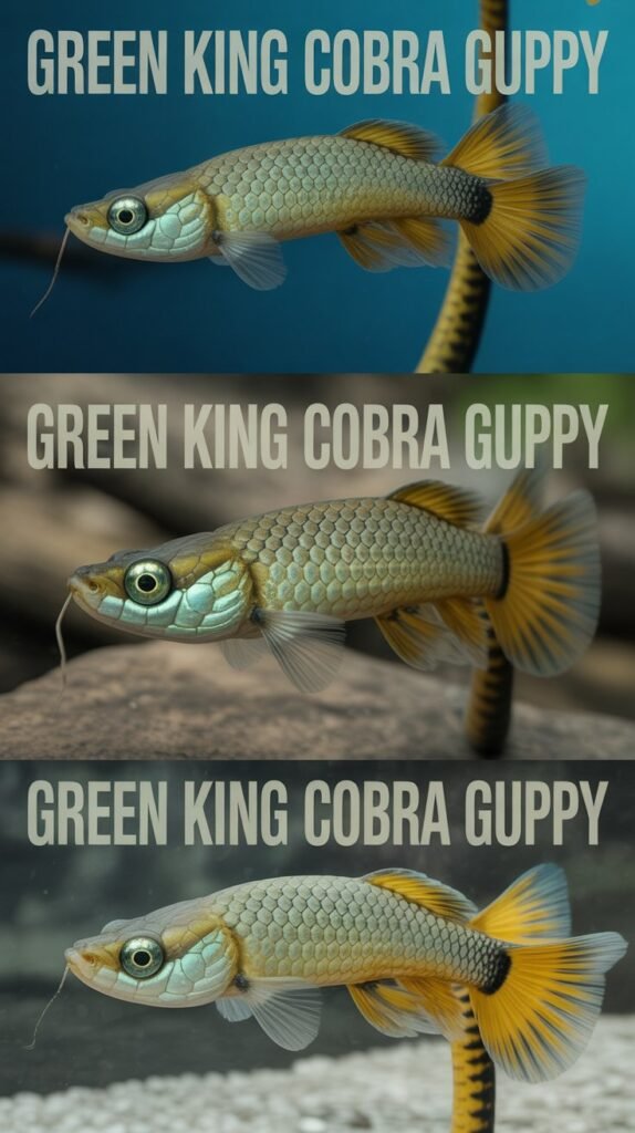 Green King Cobra Guppy