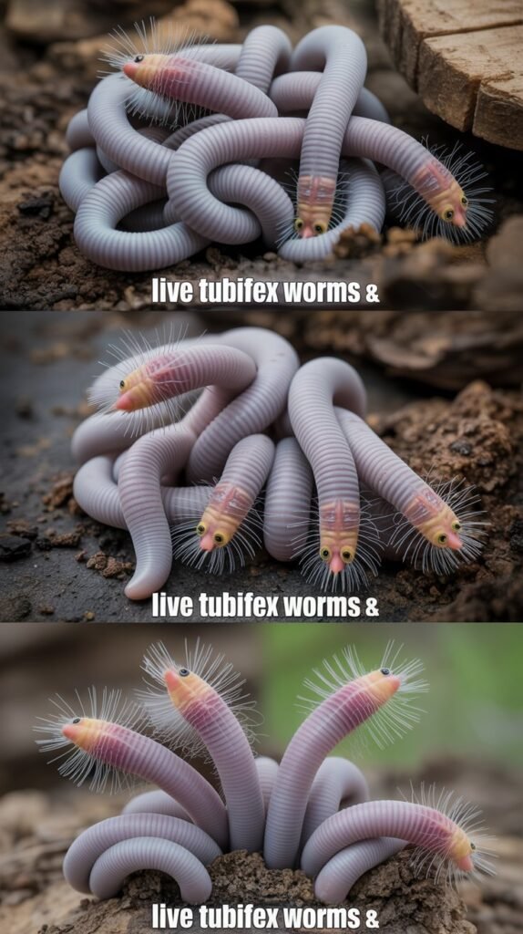 Live Tubifex Worms