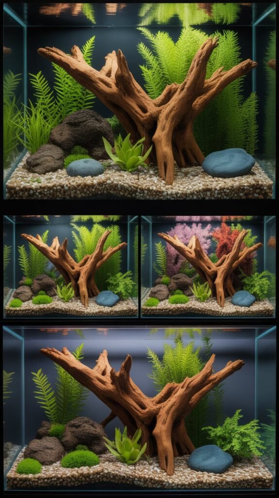 Manzanita Wood Aquarium