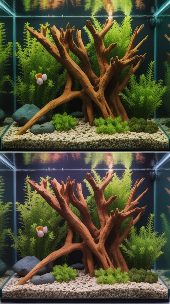Manzanita Wood Aquarium