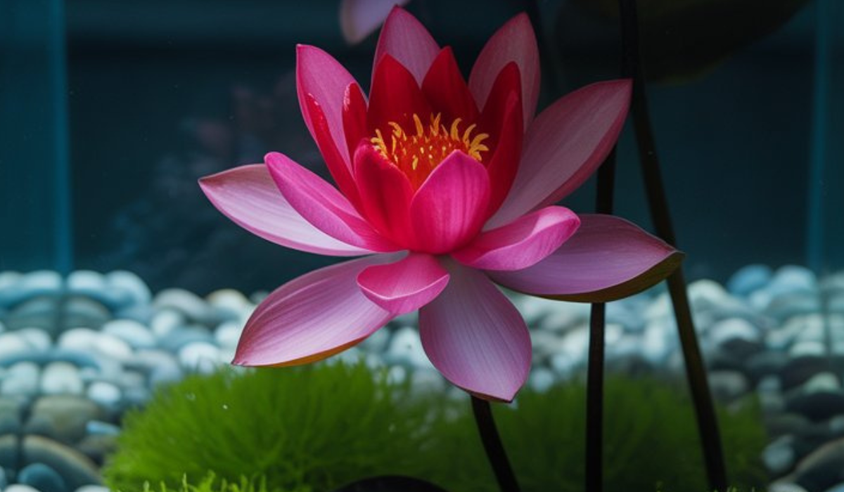 Red Tiger Lotus Aquarium