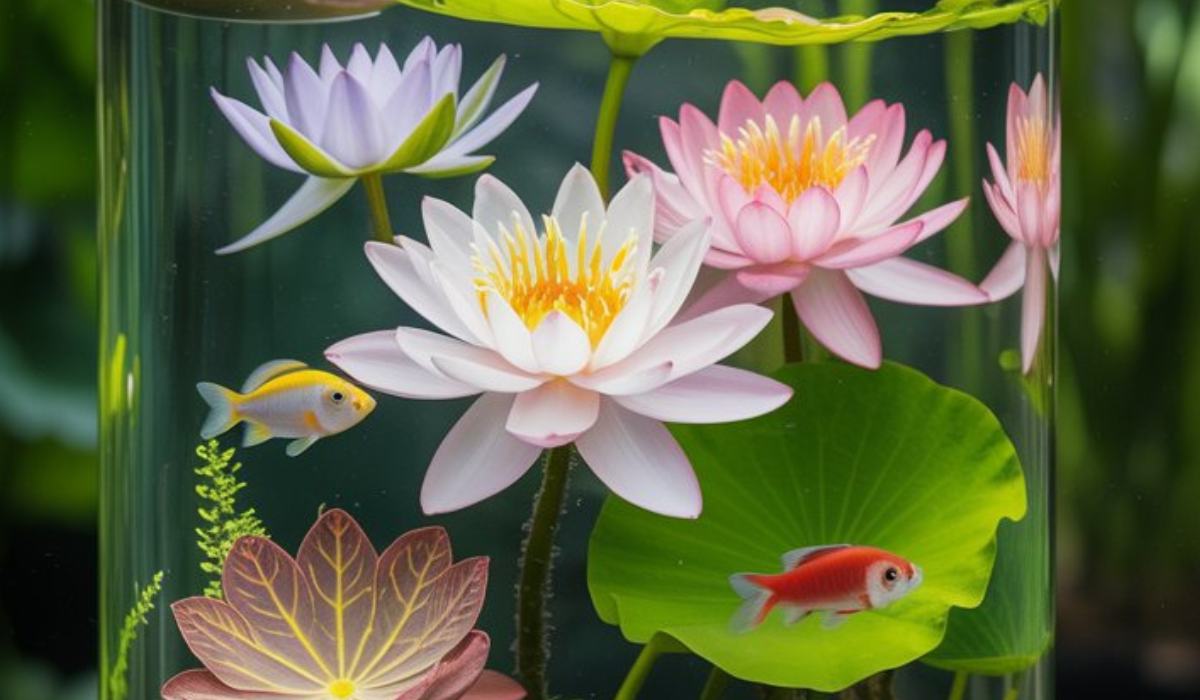 Nymphaea Lotus Aquarium