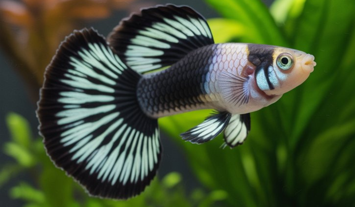 Tuxedo Cobra Guppy