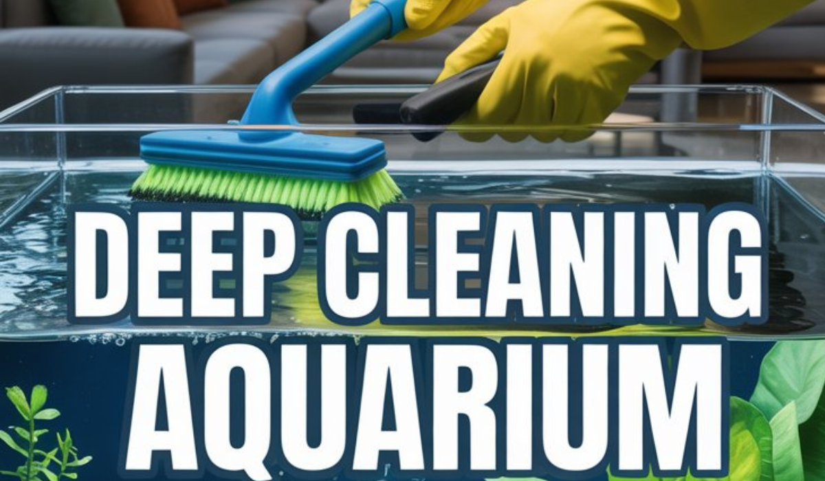 Deep Cleaning Aquarium