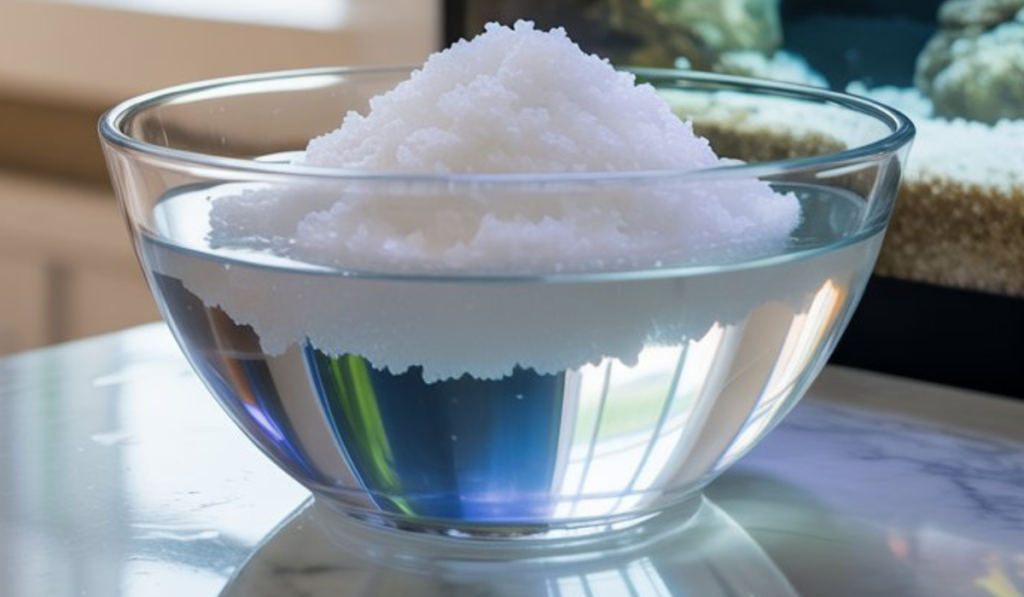 Aquarium Salt Bath