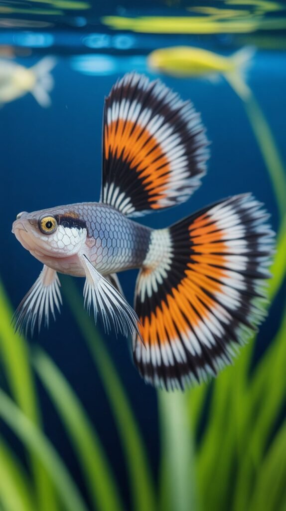 Tuxedo Cobra Guppy