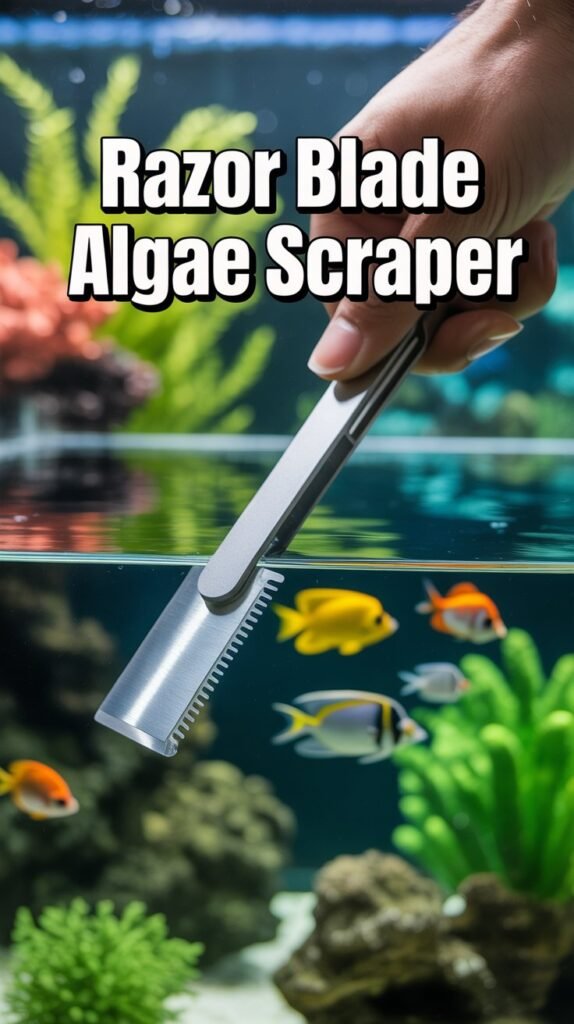 Razor Blade Algae Scraper