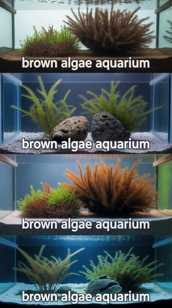 Brown Algae Aquarium