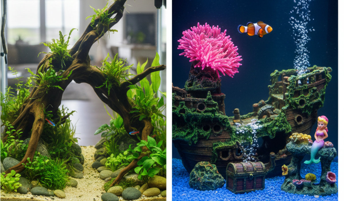 fish tank decorations