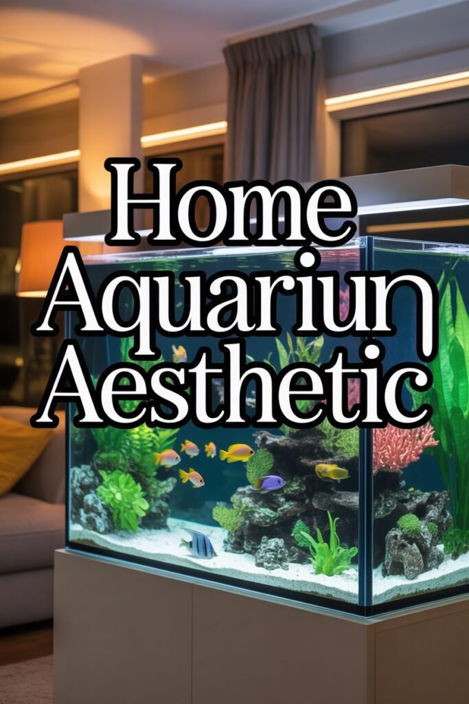 Home Aquarium Aesthetic