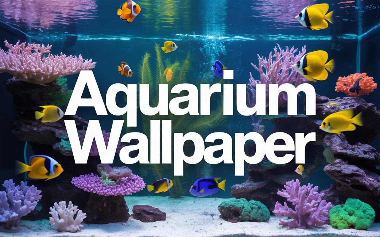 aquarium aesthetic wallpaper