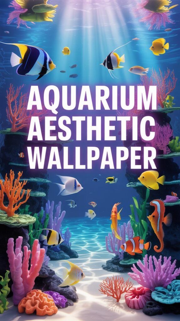aquarium aesthetic wallpaper