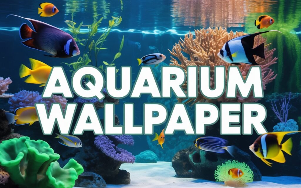 aquarium aesthetic wallpaper