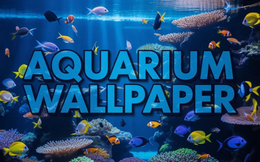 aquarium aesthetic wallpaper