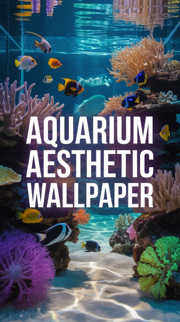 aquarium aesthetic wallpaper