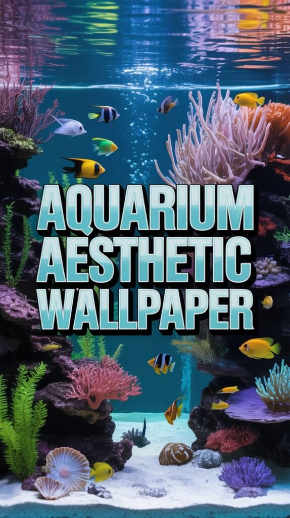 aquarium aesthetic wallpaper