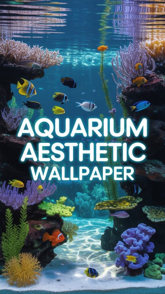 aquarium aesthetic wallpaper