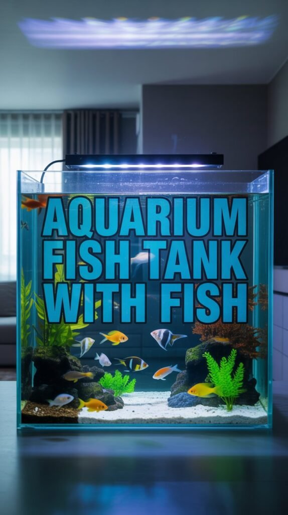 Aquarium Fish Tank with Fish