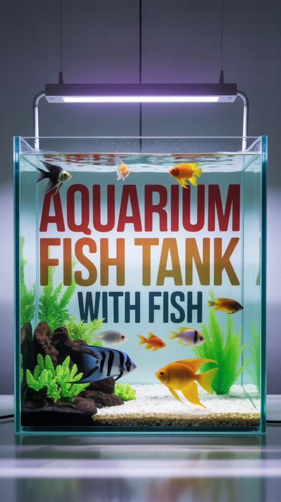 Aquarium Fish Tank with Fish