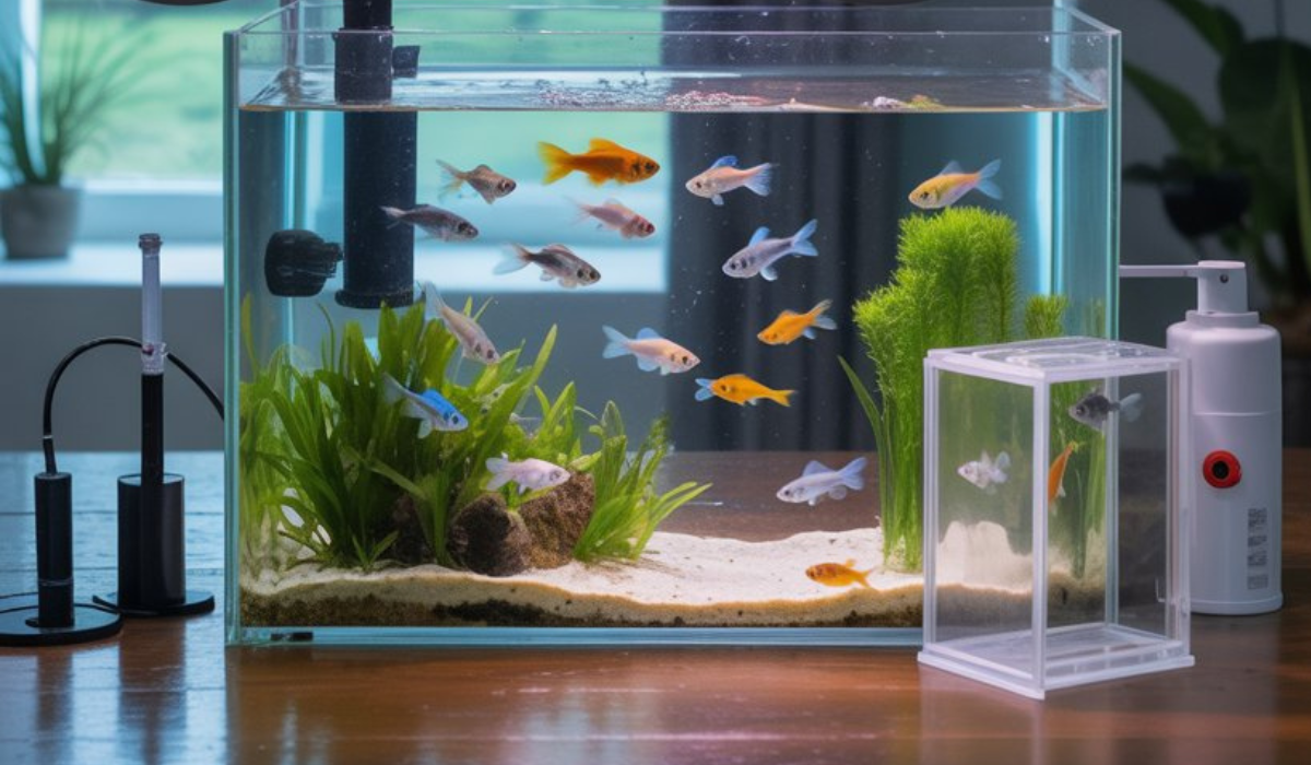 Guppy Breeding Setup