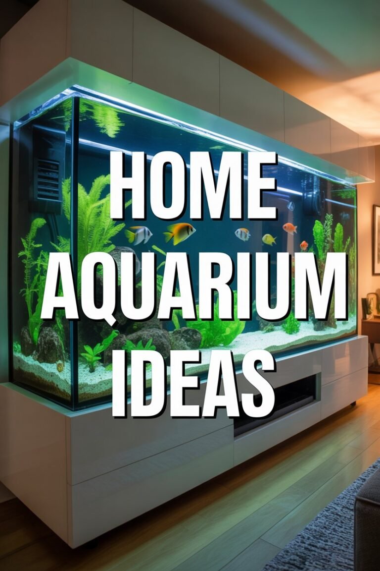 Home Aquarium Ideas: Creative Ways to Design a Beautiful and Relaxing ...