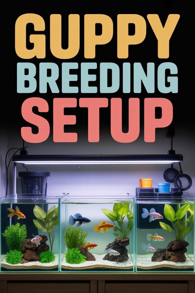 Guppy Breeding Setup