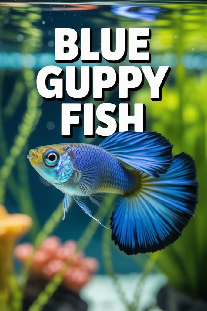 Blue Guppy Fish